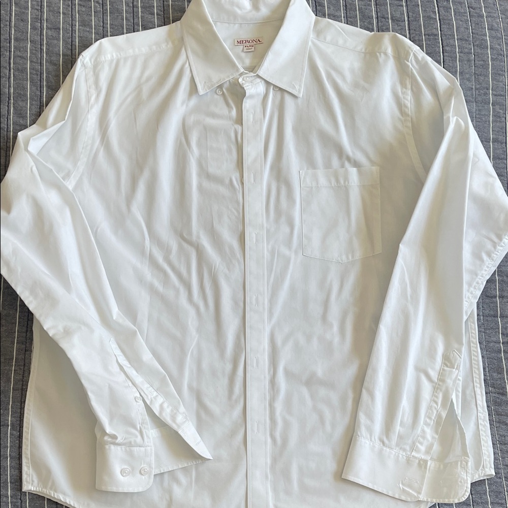 Merona White Dress Shirt for Men